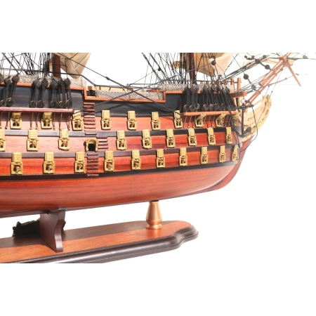 Ekskluzywny model żaglowca HMS Victory 86 cm, luksusowa dekoracja, prezent dla żeglarza